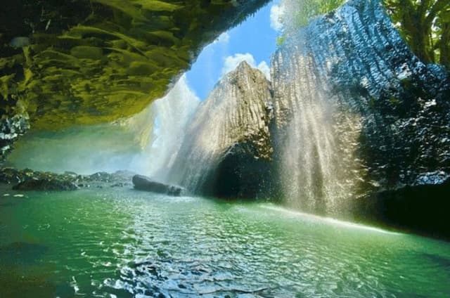 Dray Nur Waterfall Ede Village and Authentic Local Cuisine