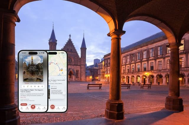 Self Guided Podcast Tour The Hague From Might to Right