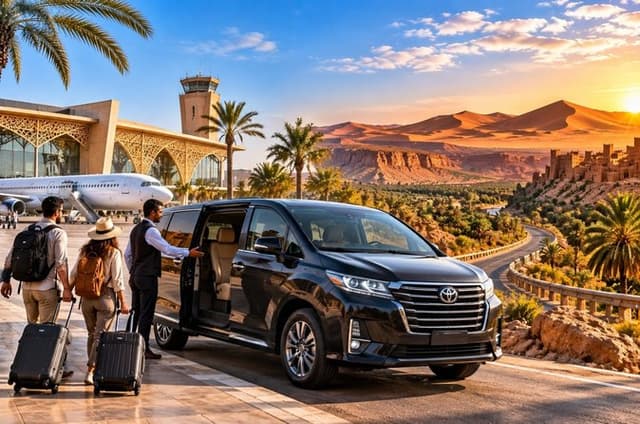 Private Transfer from Errachidia Airport to Merzouga Desert
