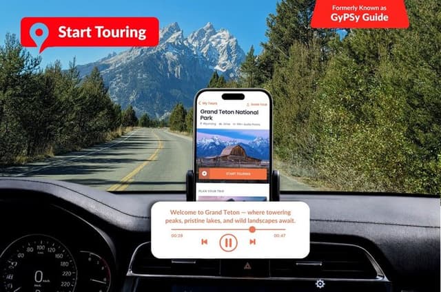 Self-Guided Audio Driving Tour in Grand Teton National Park