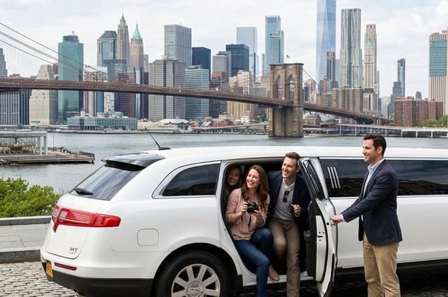 Private NYC VIP Limousine Tour with Expert Guide & Hotel Pickup