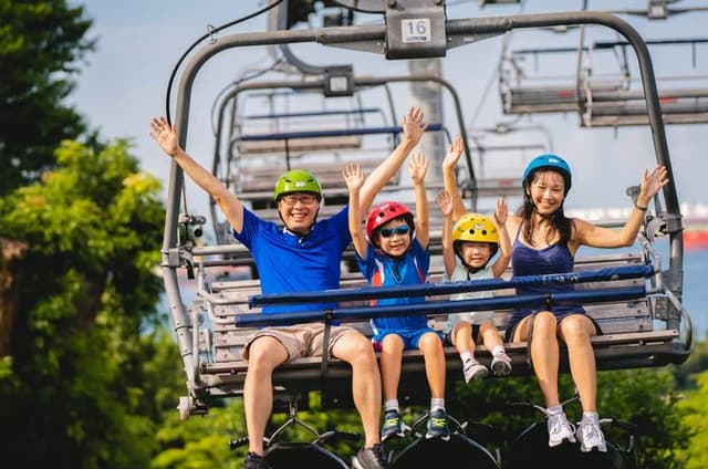 Skyline Luge and Skyride Sentosa 3 or 4 Rides Ticket