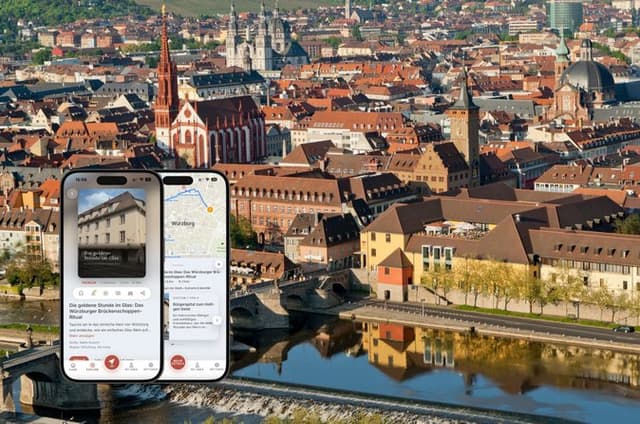 Podcast Tour The Würzburg Bridge Drinking Ritual