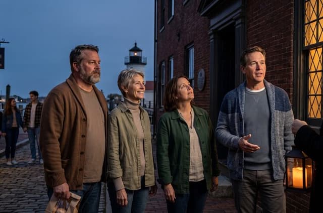 Group Halloween Ghost Mysteries in Salem
