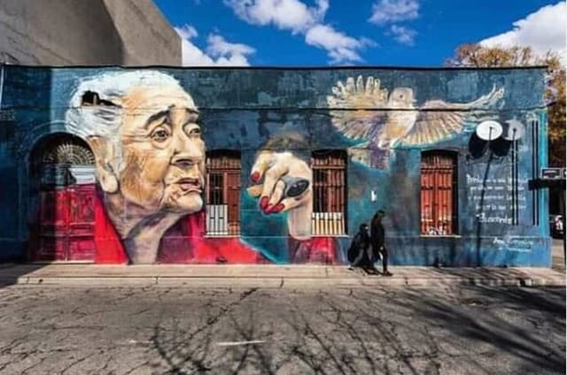 Yungay Neighborhood Art and Murals and Living Memory