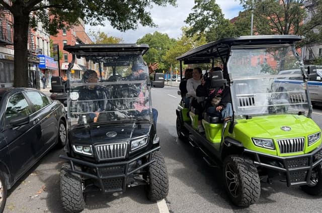 Harlem Community and Culture Tour in Golf Cart
