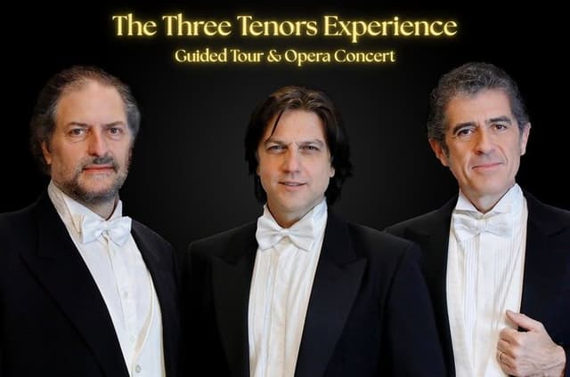 The Three Tenors Exclusive Guided Tour and Concert in Rome
