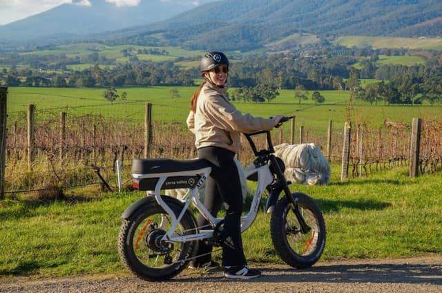 Yarra Valley Rail Trail e-Bike Adventure eXperience, Wine & Lunch