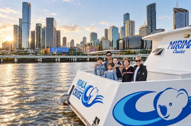 Brisbane River Cruise with entry to Lone Pine Koala Sanctuary