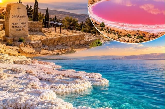 Day Tour Madaba, Mt. Nebo, Pink Lake Deadsea From Amman