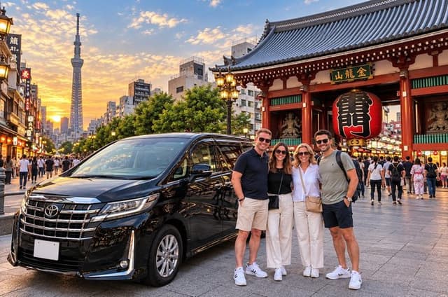 Tokyo Private Customizable Day Tour with English Speaking Driver