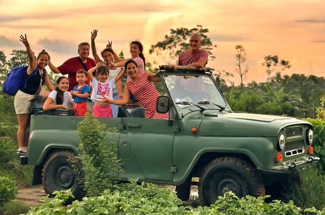 Hanoi Jeep Tour: City Highlights, Countryside & Train St