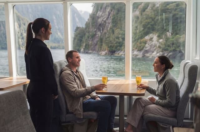 Milford Sound Nature Cruise with Captain's VIP Lounge