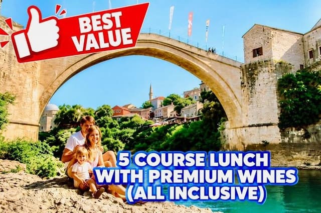 Mostar & Waterfalls Small-Group Tour (Max 6 Guests) from Cavtat