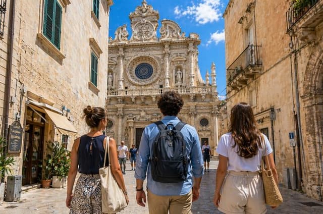 Personalized City Walking Tour in Lecce with Local