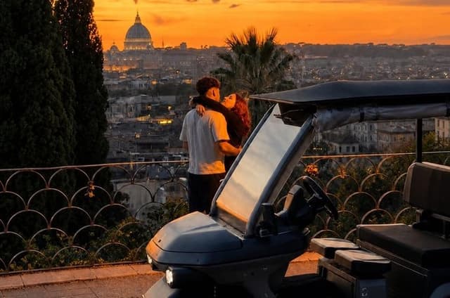 Imperial Rome, GolfCart Tour with tasting, hotel pick-up