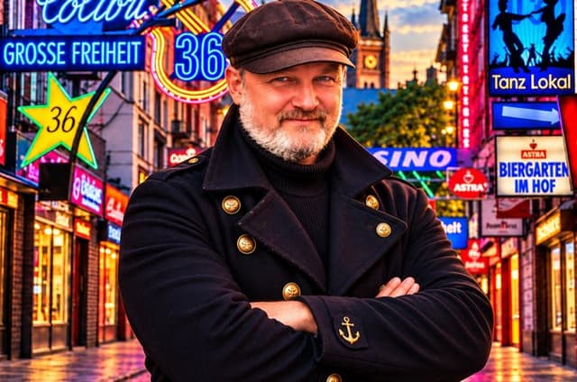 The Kiez-Captain Reeperbahn & Beatles Kieztour Hamburg