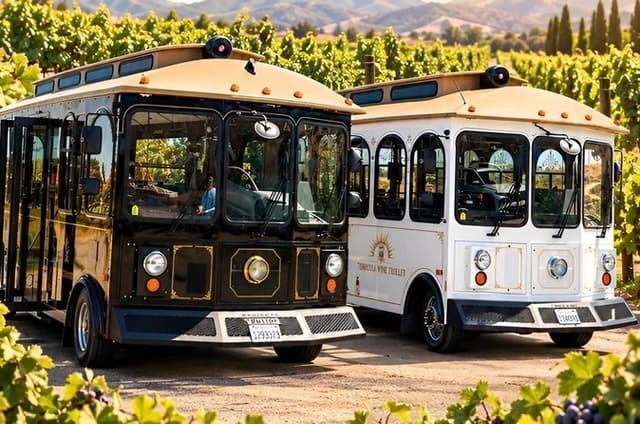 Temecula Wine Tour - Temecula's only Luxury Trolleys!