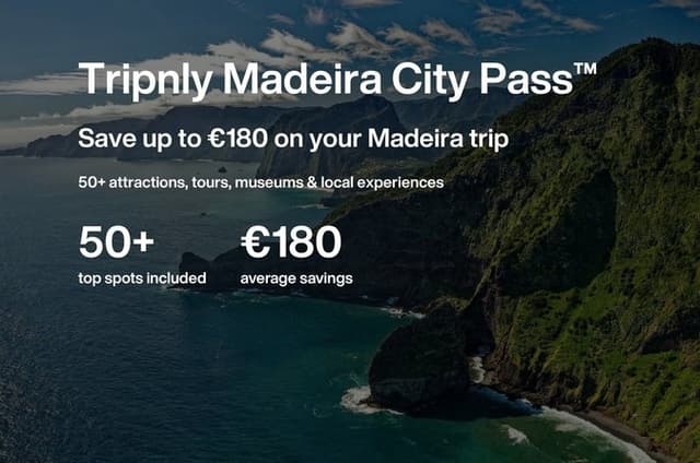 Madeira City Pass with 50 more Attractions and Experiences