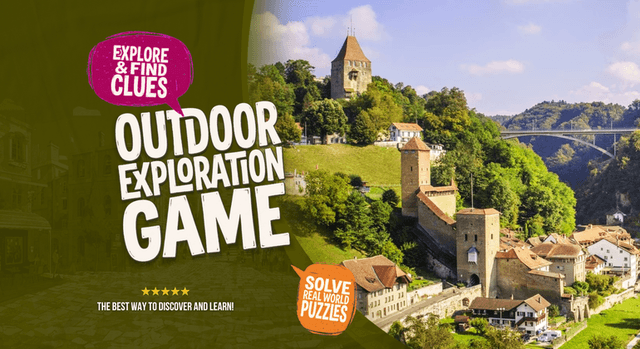 Fribourg's Flying Dragon: Self Guided Exploration Game