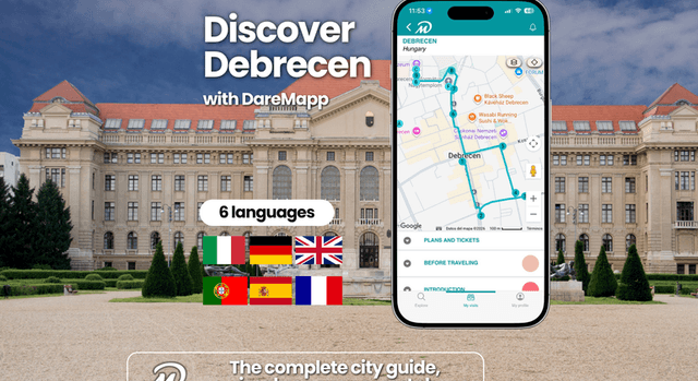 Top Debrecen: Self-Guided Tour Using the DareMapp App 