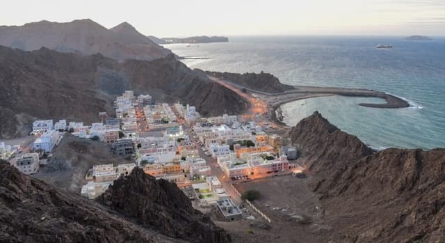 Trekking Among Muttrah Corniche Views