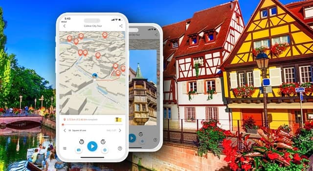 Audio Guide App: Colmar, Old Town City Walk
