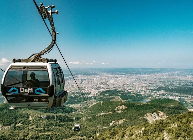 Dajti Mountain Cable Car