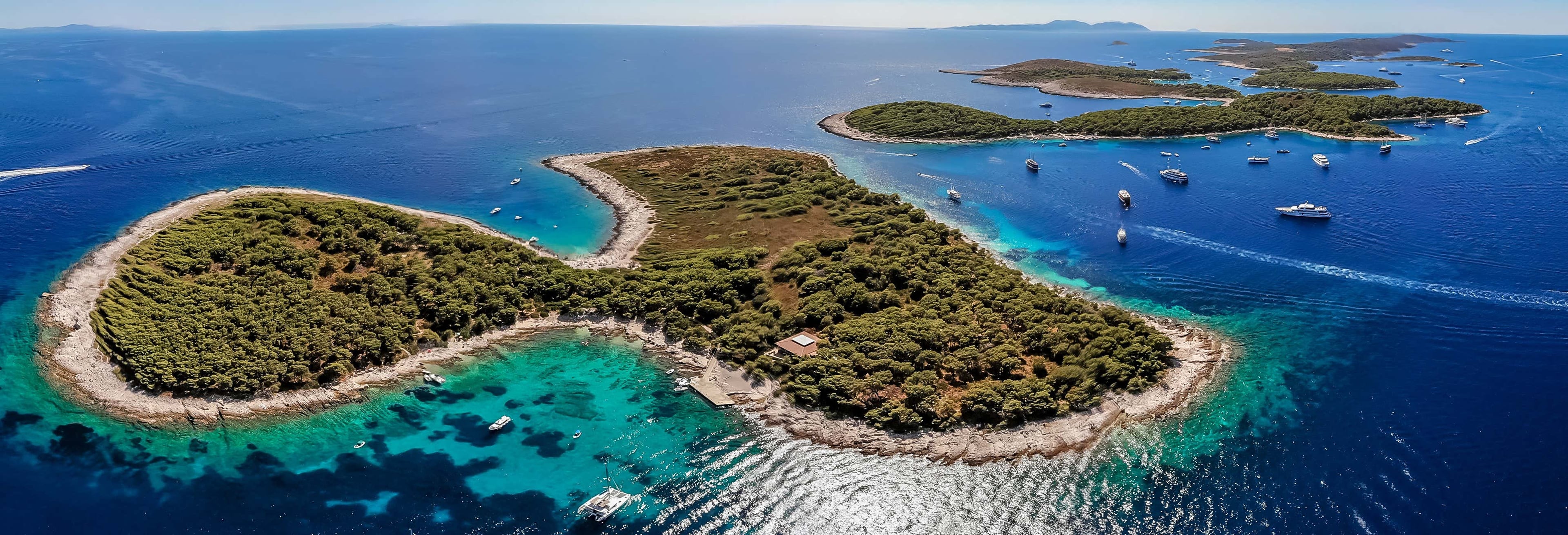 Hvar & Pakleni Islands Catamaran Cruise