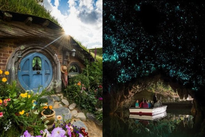 Hobbiton & Waitomo Caves Tour