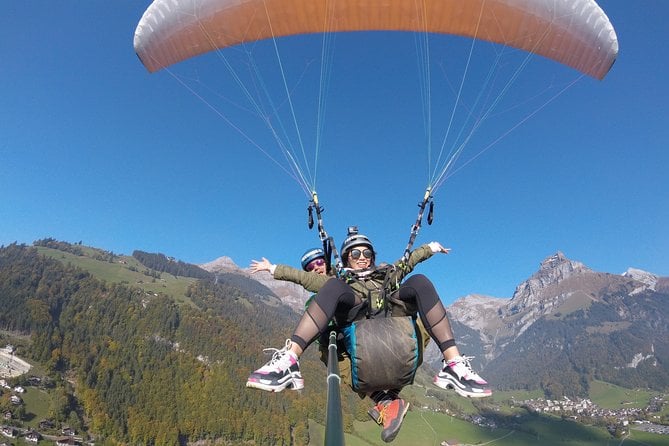 Tandem Paragliding Over Central Switzerland