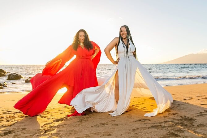 Maui Flying Dress Photoshoot