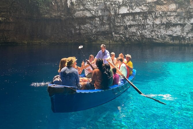 Melissani Lake & Myrtos Beach Tour
