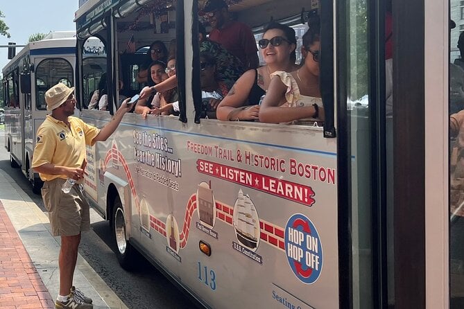 Boston Hop-On Hop-Off Trolley Tour