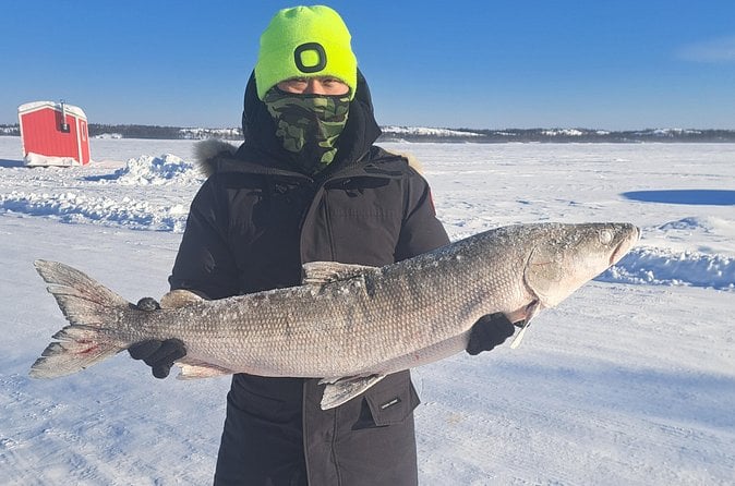 Ice Fishing on Great Slave Lake