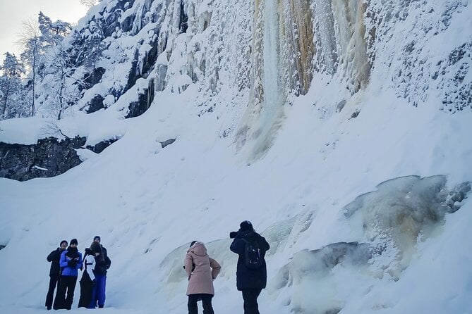 Korouoma Frozen Waterfalls Hike