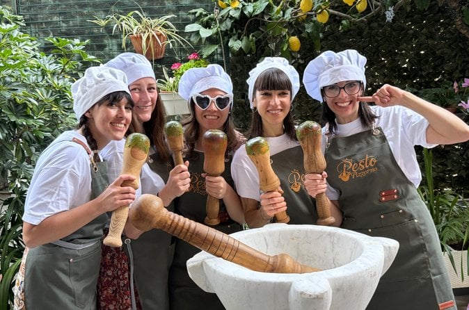 Genoese Pesto Making Class