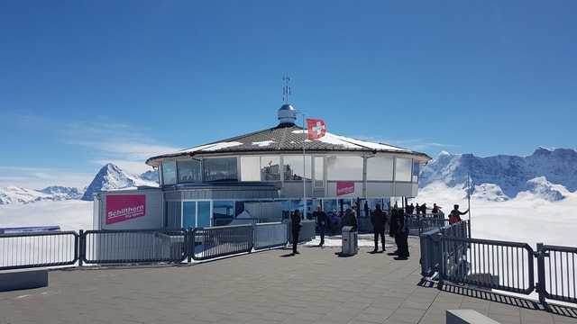 Swiss Skyline:Mt.Schilthorn Small Group Tour from Interlaken