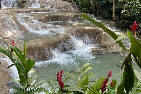 Dunns River Falls & Blue Hole Combo Trip from Montego Bay