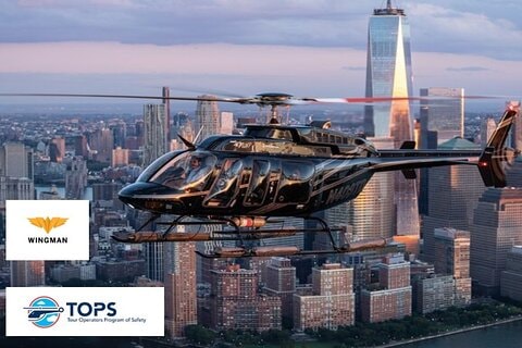 NY Helicopter Tour: New York City Skyline from New Jersey