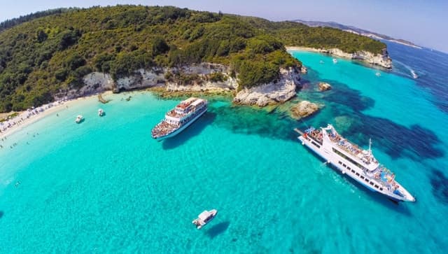 Compare Top Corfu Blue Caves Boat Tours