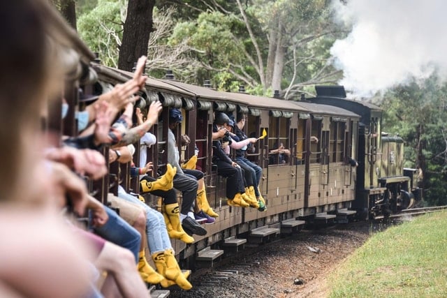 Puffing Billy Steam Train
