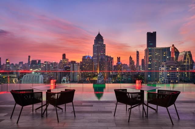 Bar.Yard Rooftop Bar: Bangkok's Best Skyline Views