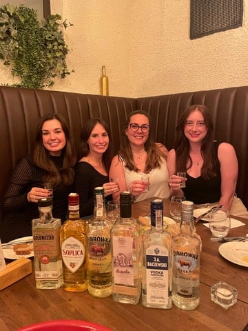 Gda艅sk Vodka Tasting