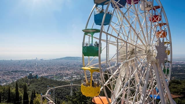 Compare Best Tours: Tibidabo Amusement Park Barcelona