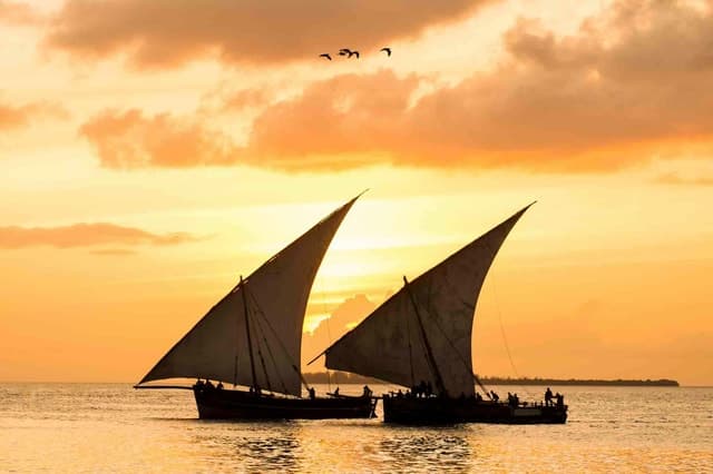 Magical Zanzibar Sunset Dhow Cruise in Stone Town
