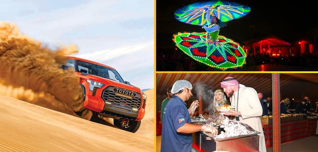 Desert Dinner with Entertainment