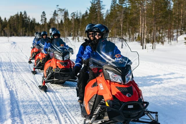 Epic Snowmobile Adventures in Rovaniemi, Lapland