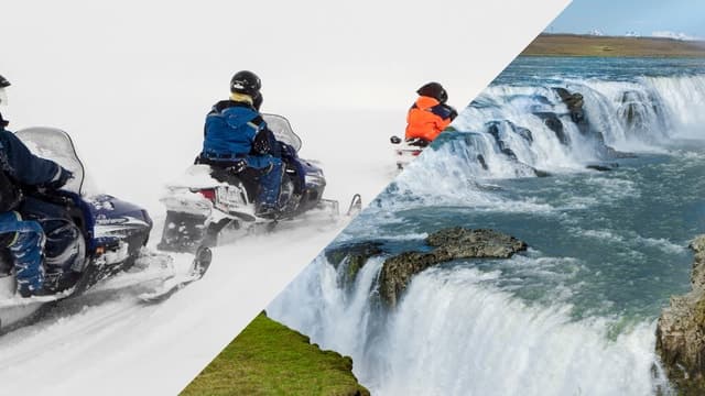Golden Circle Snowmobile Tour