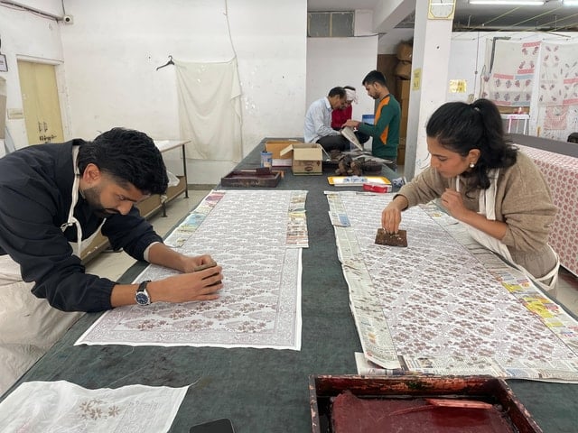 Jaipur Block Printing Workshop